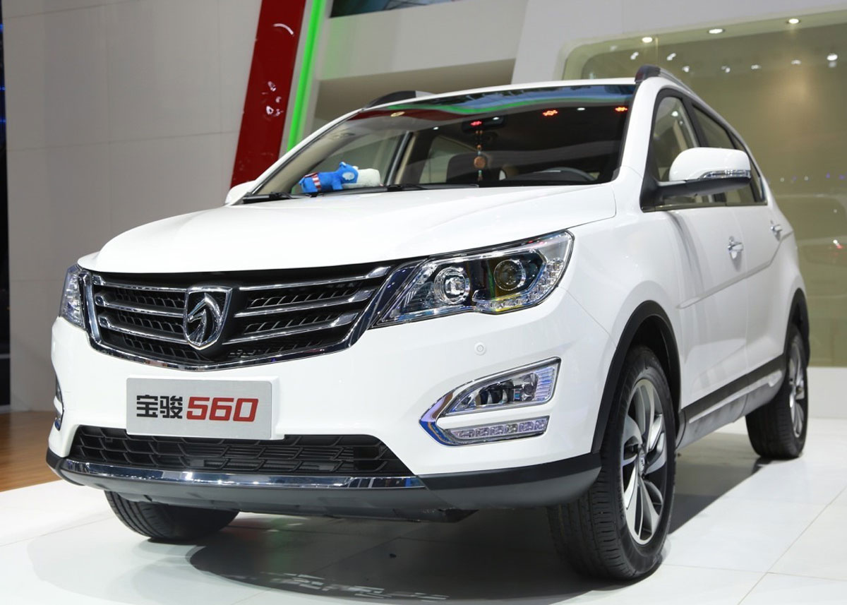 GM har succes med sine lokale SUV-modeller i Kina. Her er det en Baojun 560. Foto: GM
