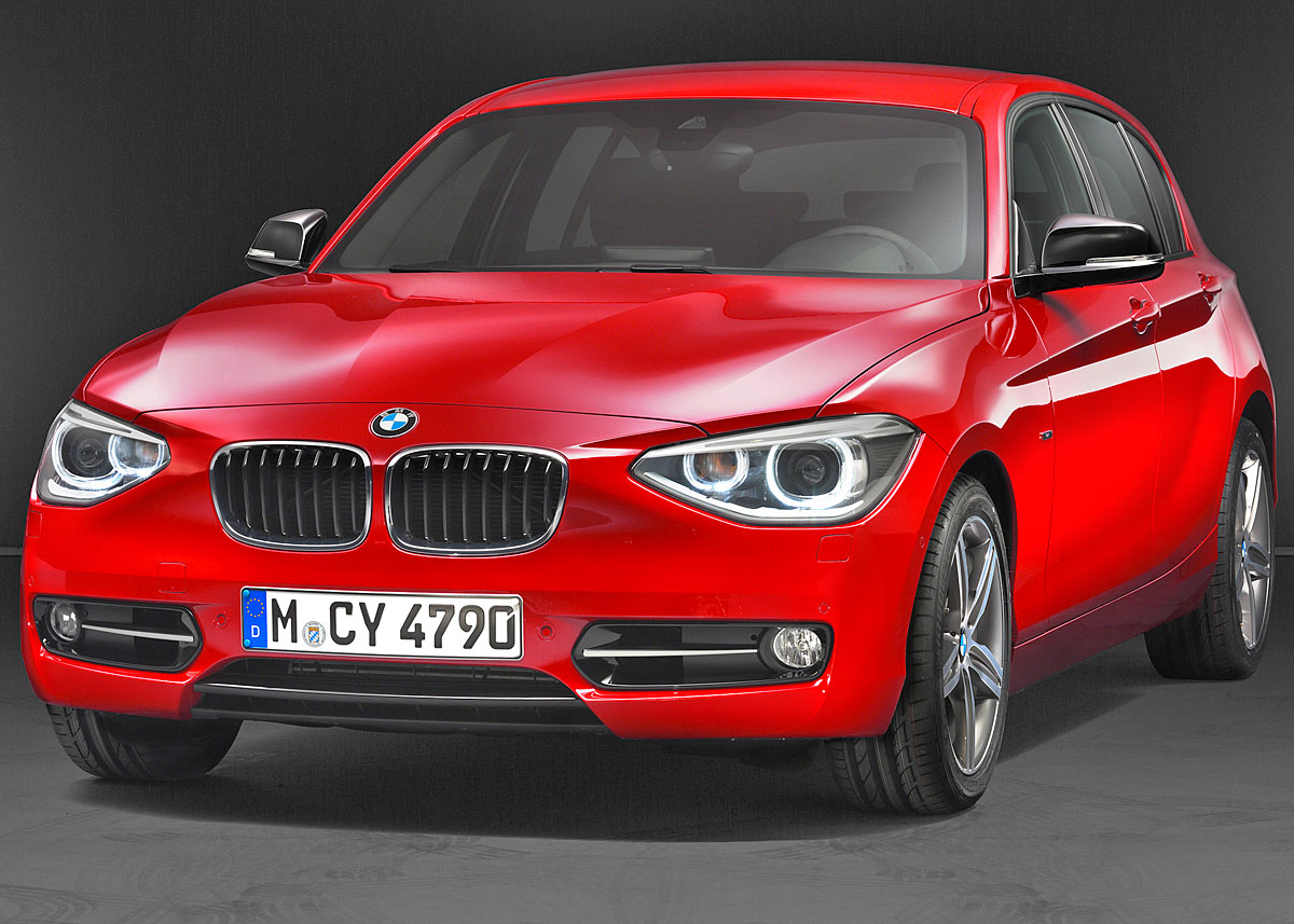 Den nye BMW 1-serie lanceres i Danmark midt i september.