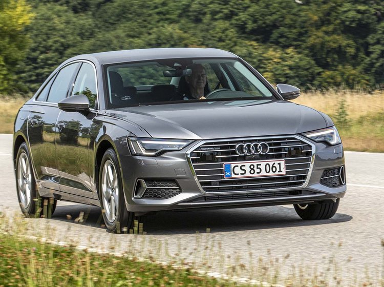Audi A6 forfra