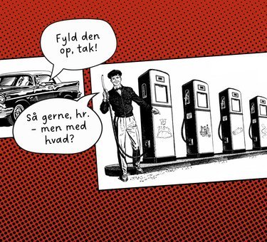 Illustration i tegneseriestil af artiklens overskrift