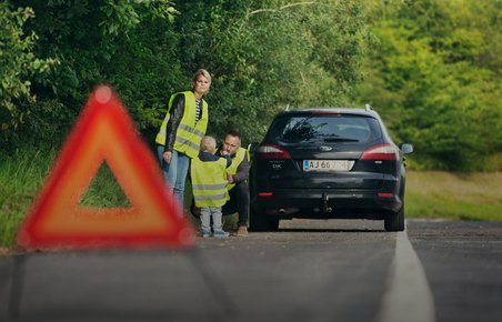 Uheld på kør selv-ferien
