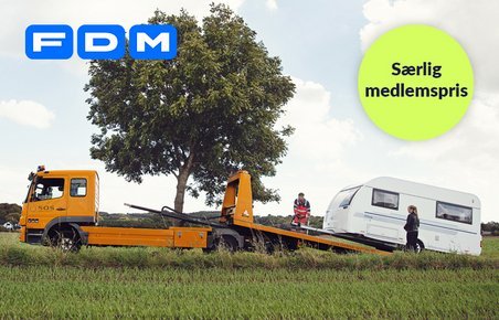 FDM vejhjælp til campingvogn
